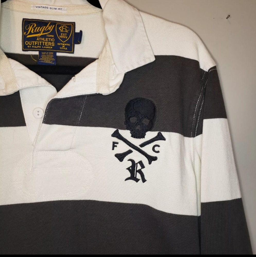 🔥Vtg Rugby Ralph Lauren Rugby Polo. - Picture 2 of 4